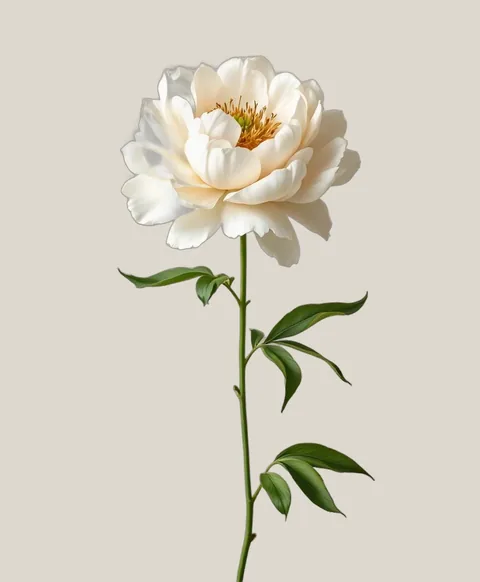 Pfingstrose Weiß – Paeonia lactiflora